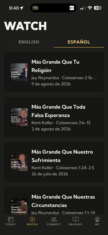App library Spanish